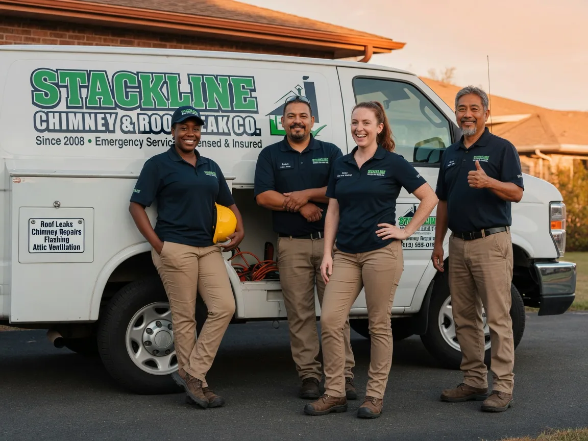 Chimney flashing repair company in Bellefontaine, OH